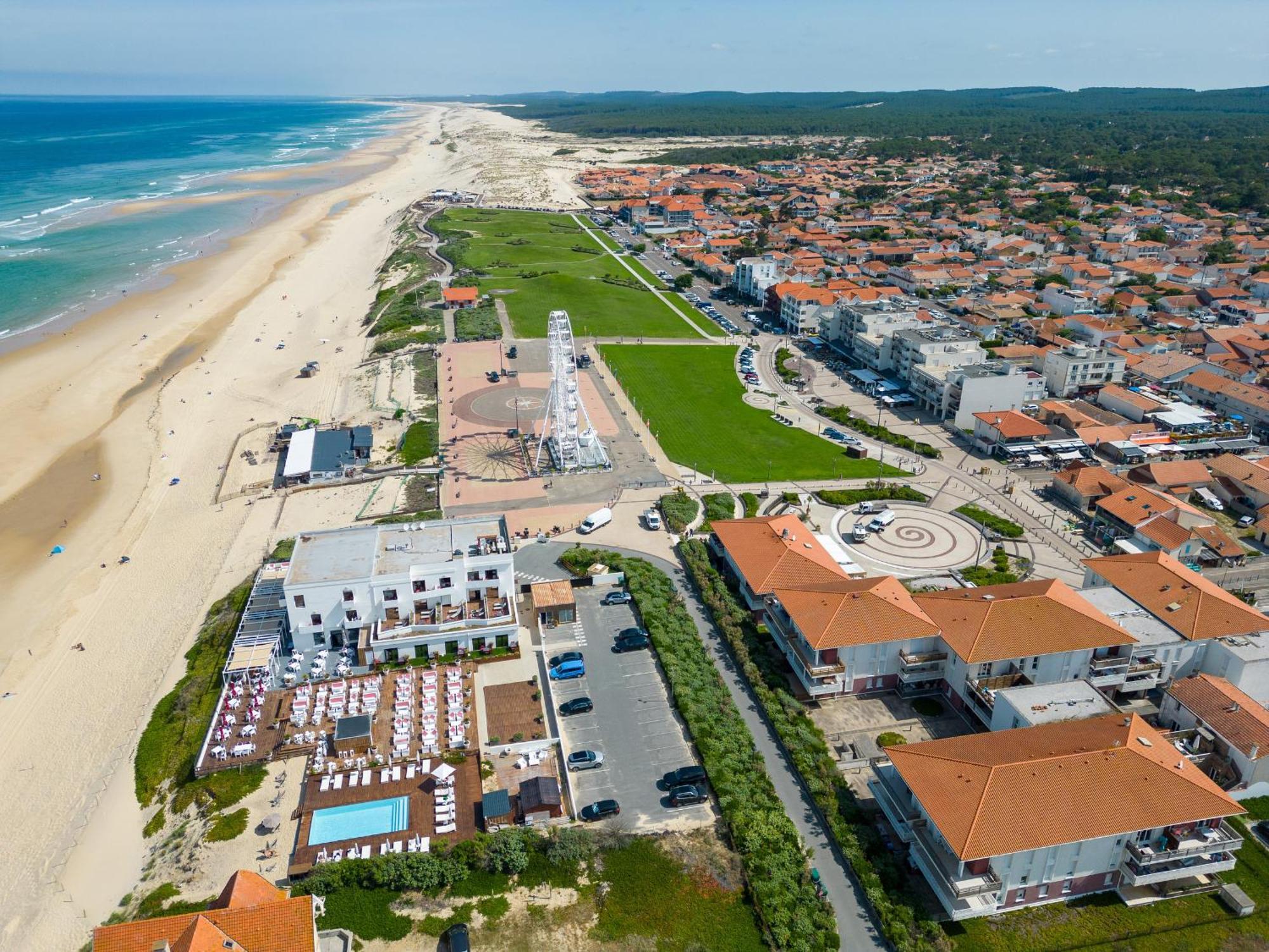 Maison 2 Chambres A Biscarrosse Plage, A Deux Pas De La Mer, Avec Terrasse, Parking Et Menage Inclus - Fr-1-319-438 Dış mekan fotoğraf